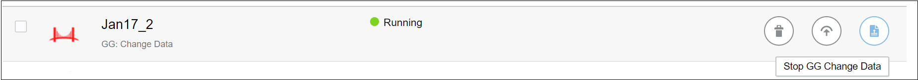 Stopping GG Change Data Stopping GG Change Data