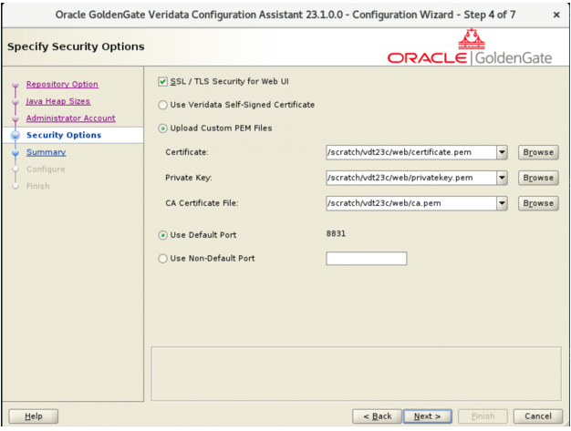 Security Options Security Options