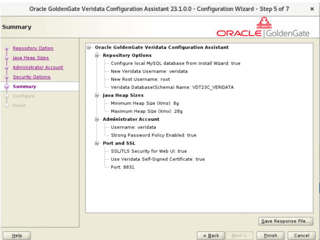 Conifuguration Assistant Summary Conifuguration Assistant Summary
