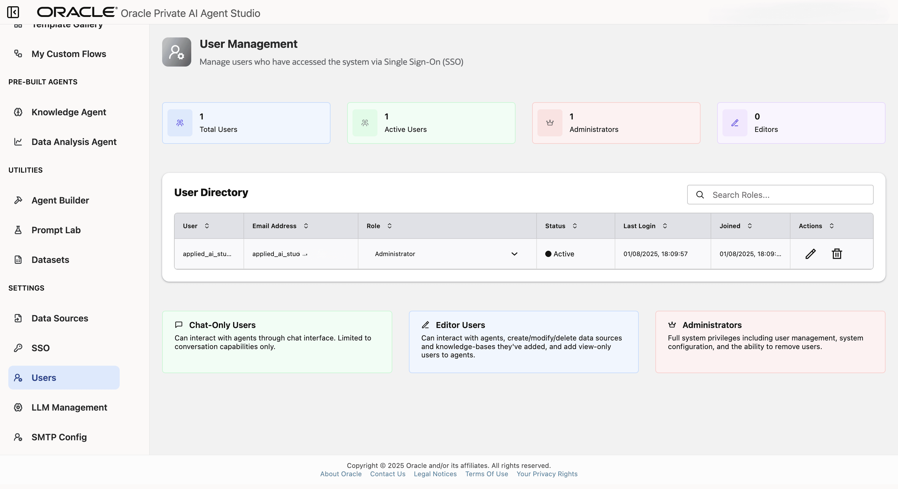 User Management User Management