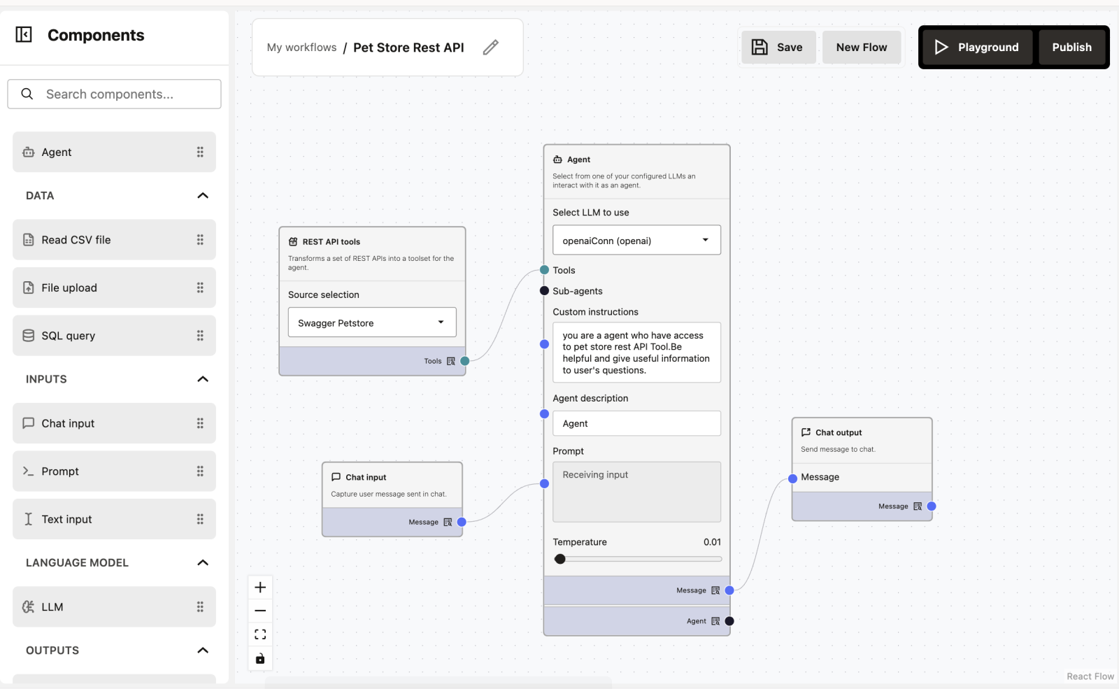 Workflow with REST APIs Workflow with REST APIs