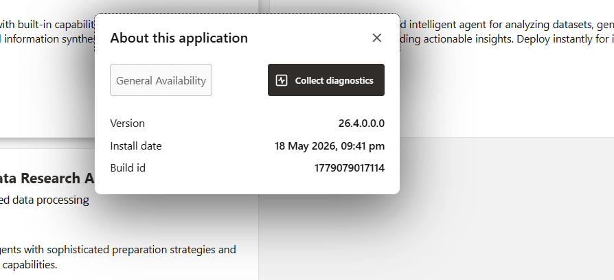 Collect Diagnostics