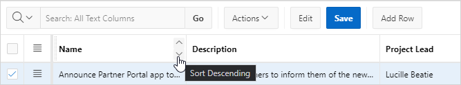 Sort Descending