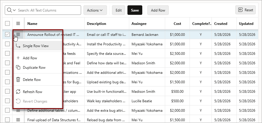 Description of ig_row_actions_menu.png follows