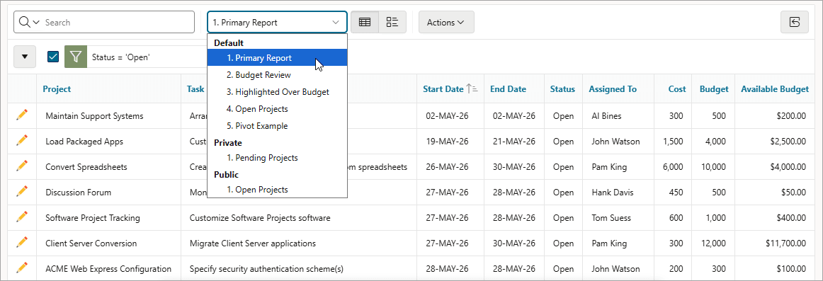 Description of ir_reports_list.png follows