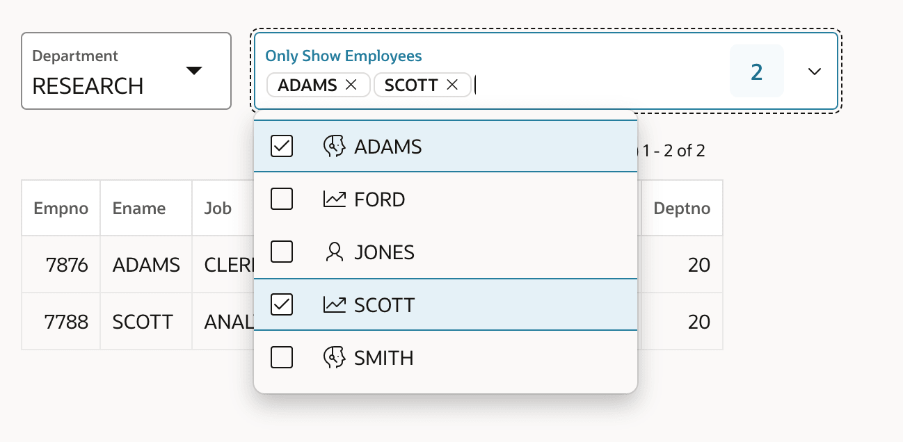 Department Page Item as Cascading Parent Item for Employees List Department Page Item as Cascading Parent Item for Employees List