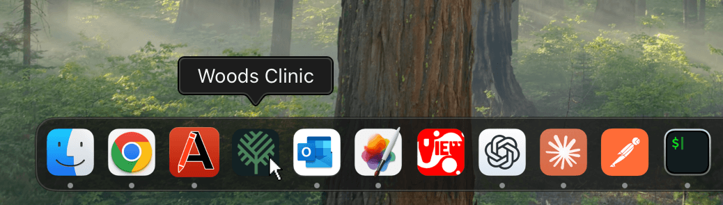 David Launches Woods Clinic APEX App from His Dock David Launches Woods Clinic APEX App from His Dock