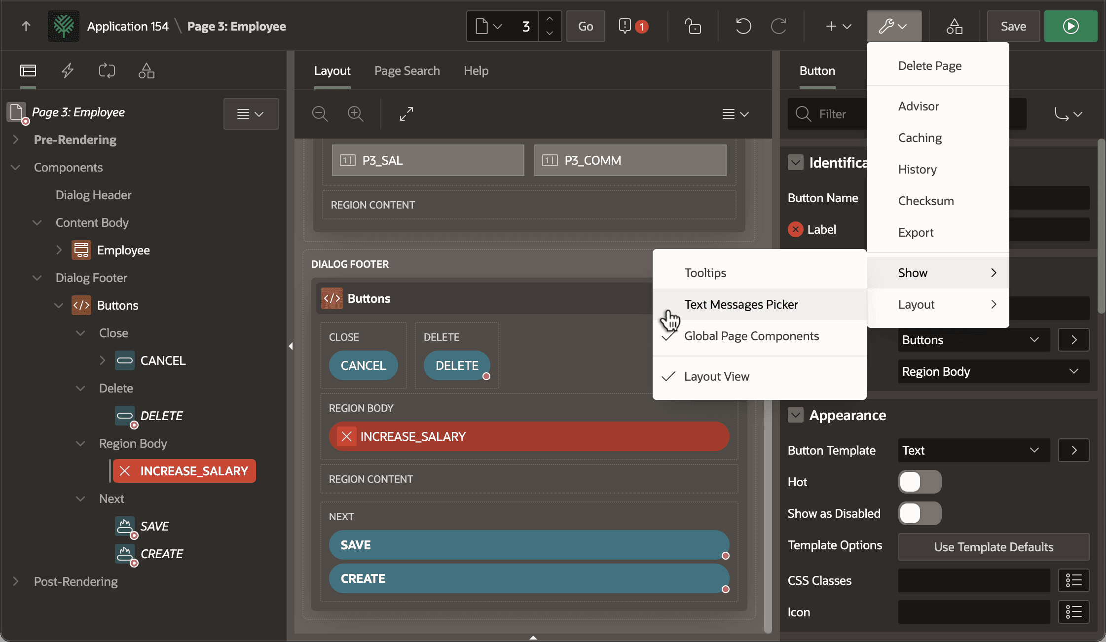 Enabling Text Messages Picker