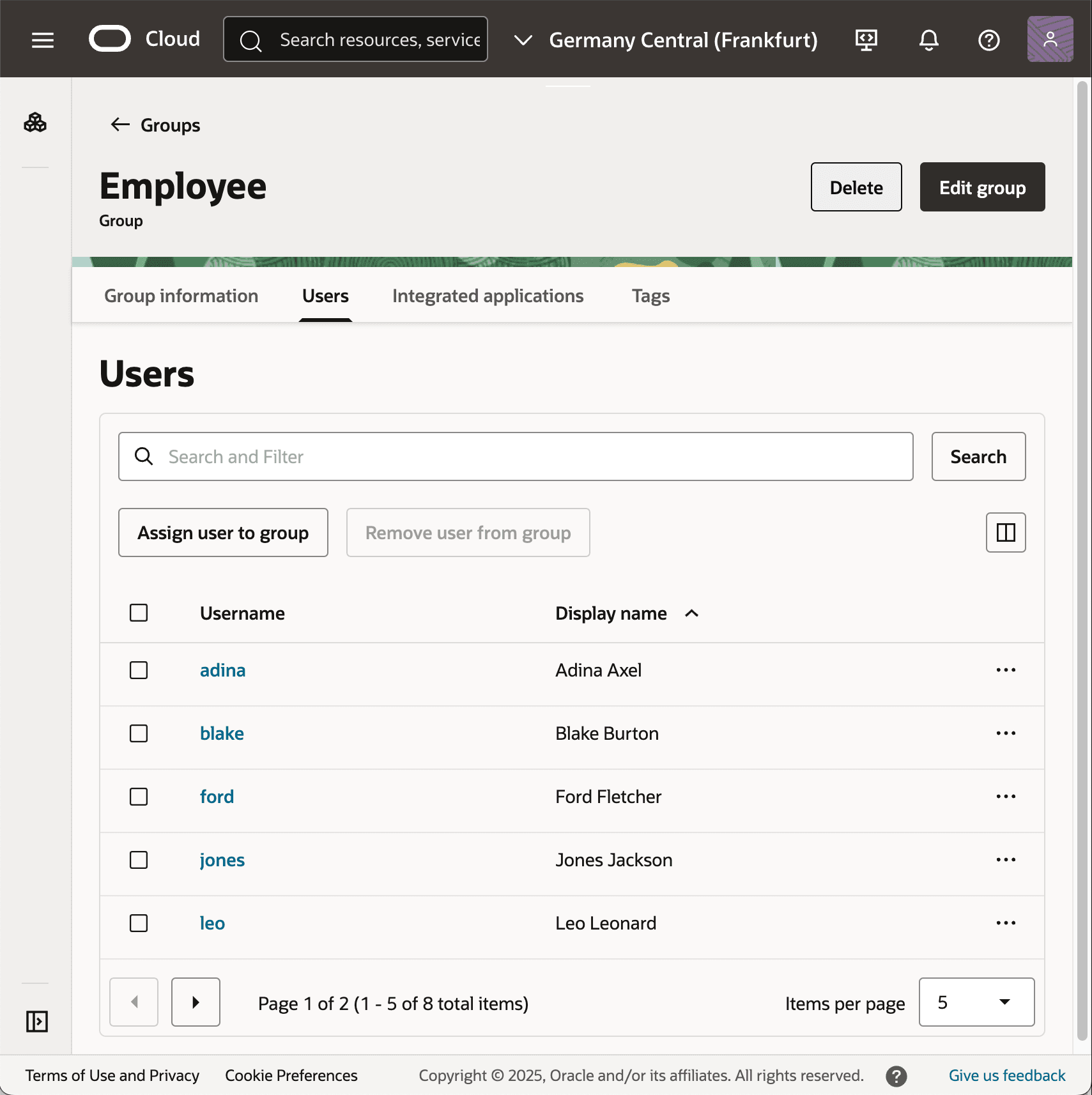 Domain Group Assignments in Identity Cloud Service Domain Group Assignments in Identity Cloud Service