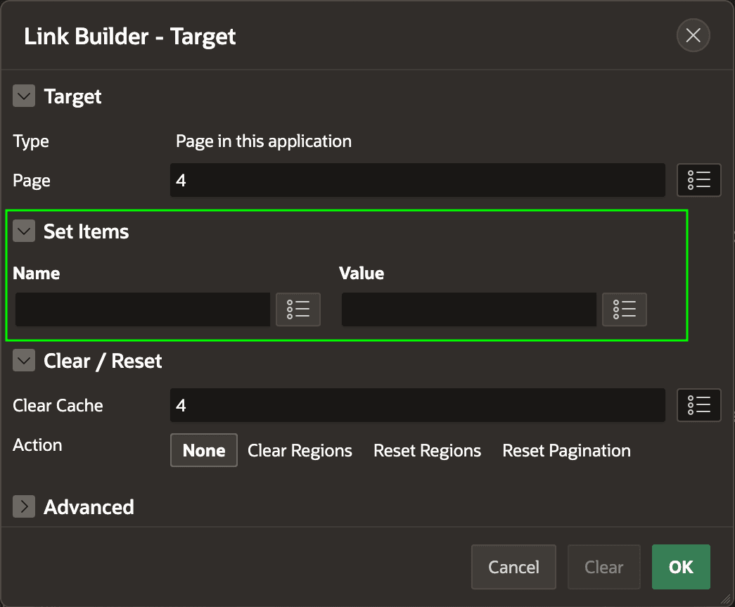 List Page's (Create) Button Passes No Parameters to Edit Page List Page's (Create) Button Passes No Parameters to Edit Page