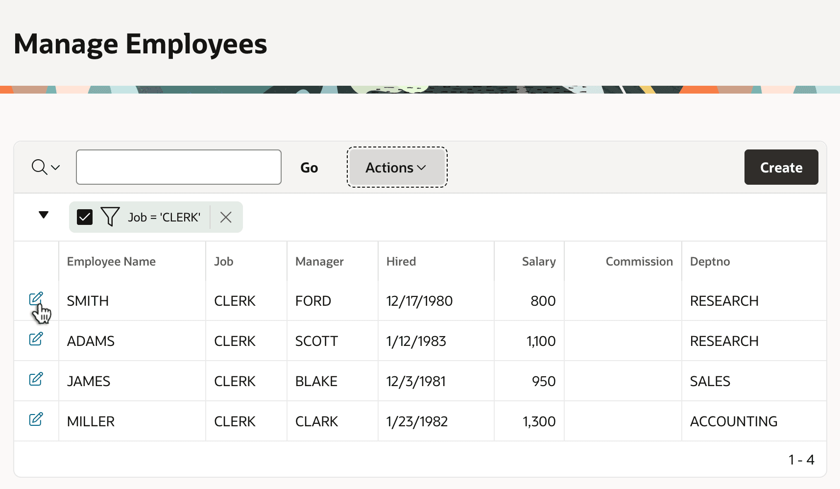 Manage Employees Page Redirects to Employee Form Page for Edit Manage Employees Page Redirects to Employee Form Page for Edit