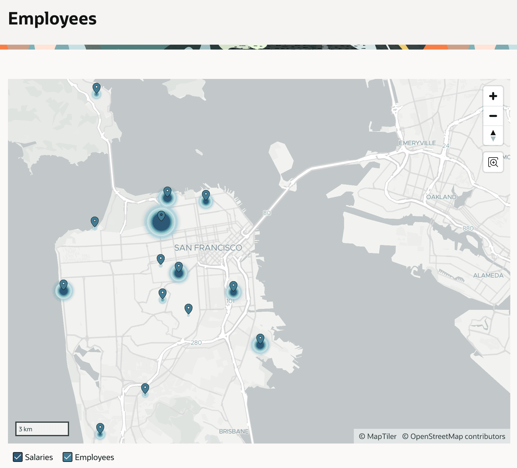 Point Layer and Heat Map Layer on a Map Point Layer and Heat Map Layer on a Map