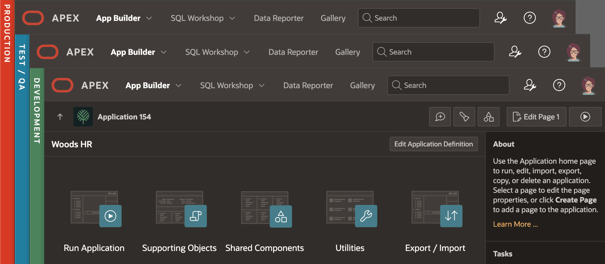 Using Environment Banners for DEV, TEST, and PROD