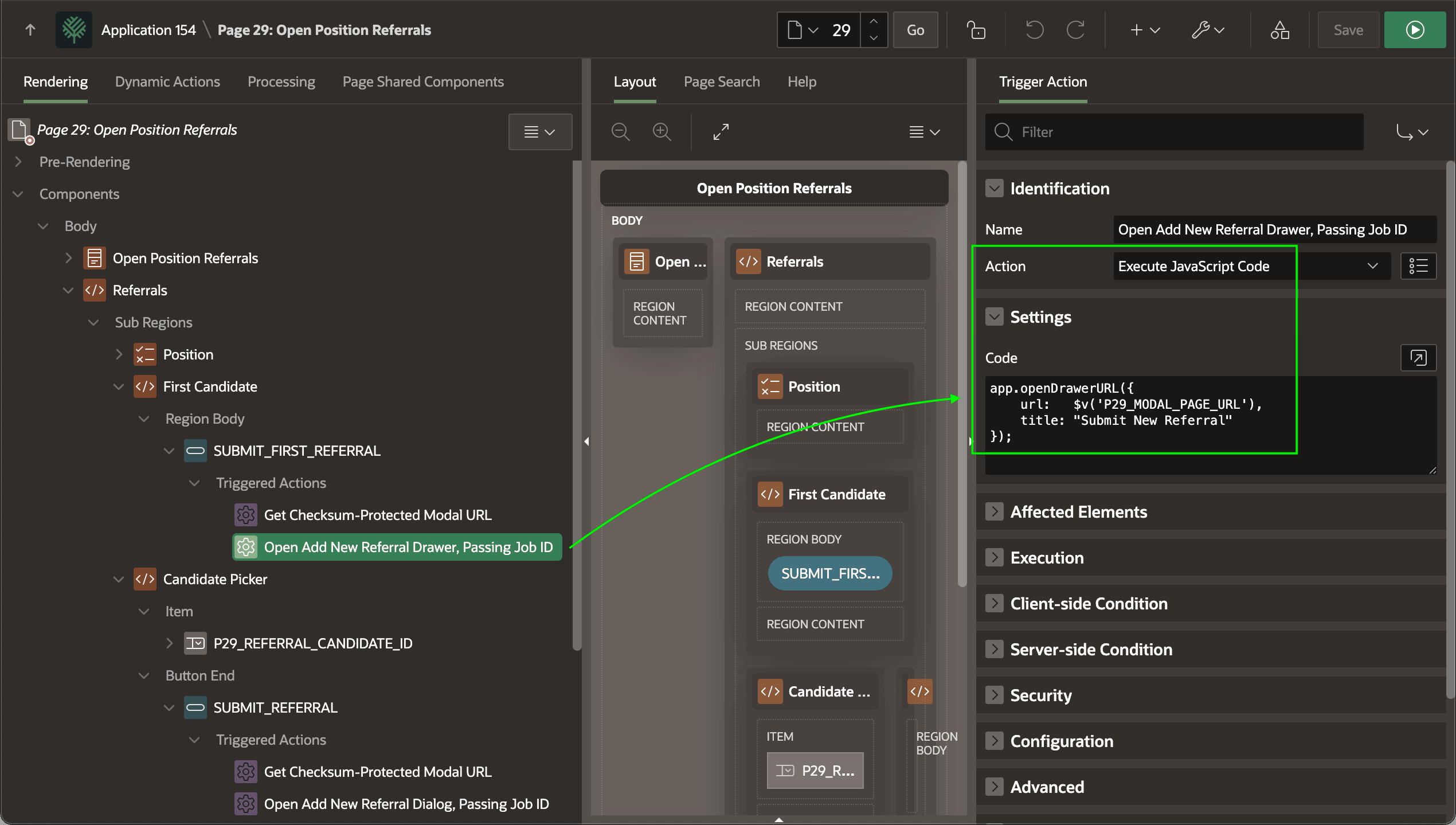 Calling JavaScript Helper Function to Open Dialog Calling JavaScript Helper Function to Open Dialog