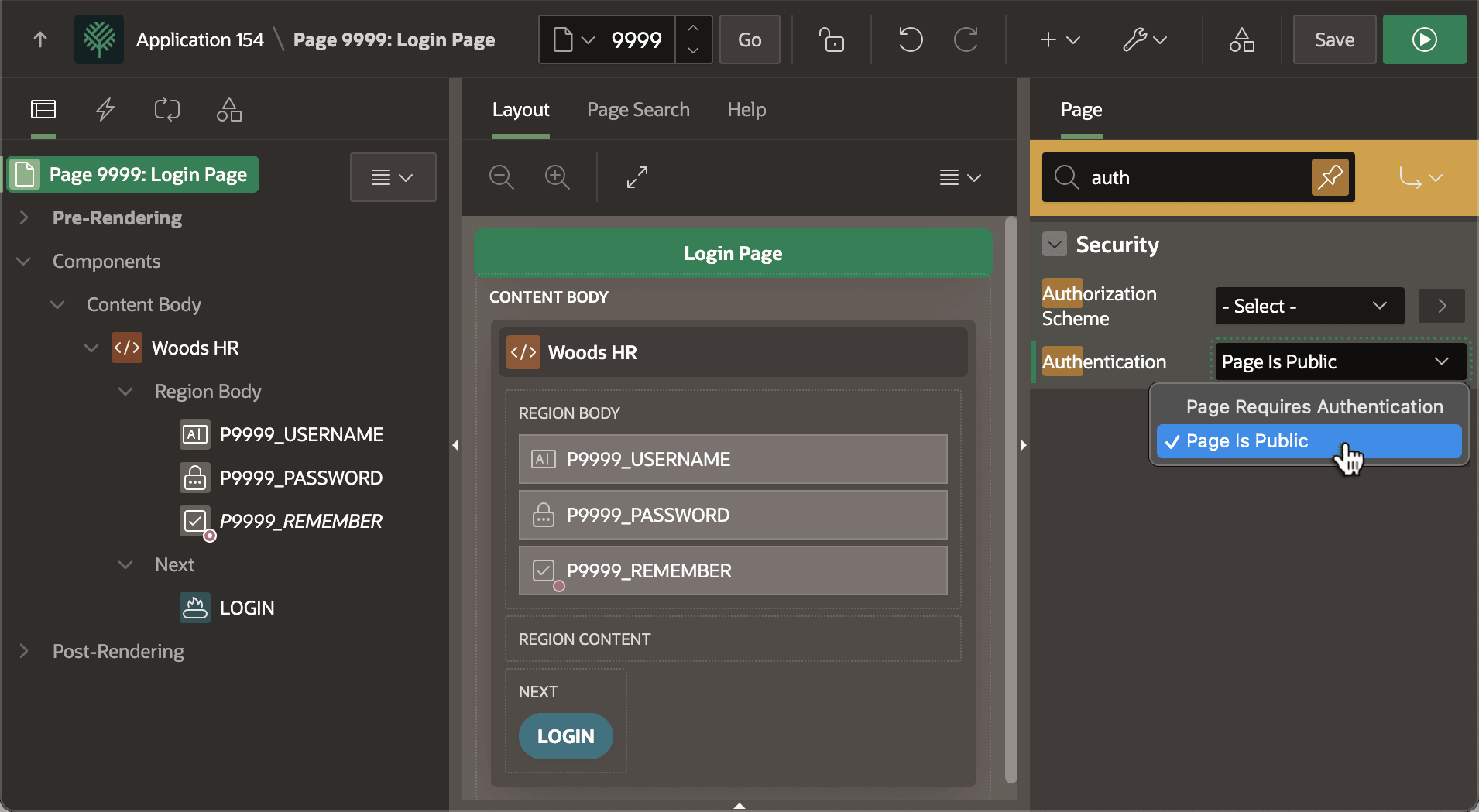 Deciding if a Page is Public or Requires Authentication Deciding if a Page is Public or Requires Authentication