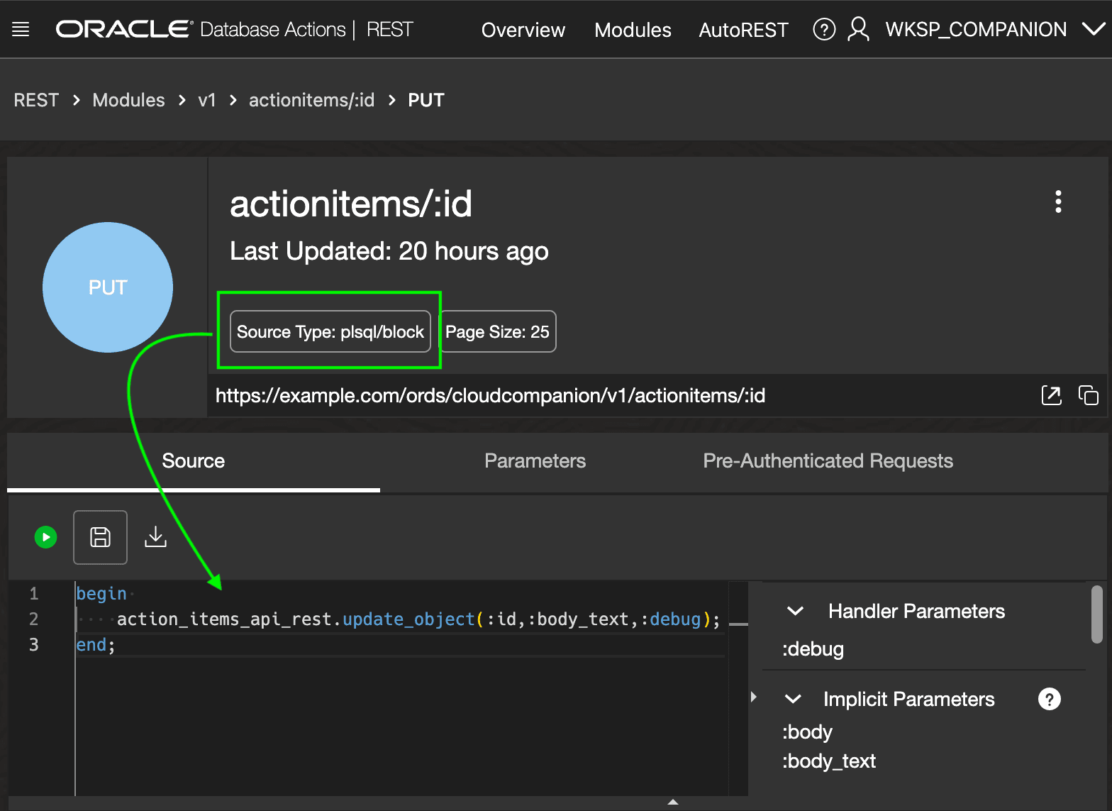 An ORDS Template Handler Can Use PL/SQL for Complete Control