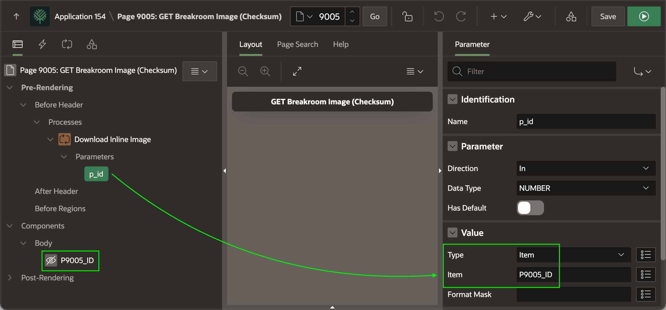 Passing Checksum-Protected Hidden Page Item for Image ID Passing Checksum-Protected Hidden Page Item for Image ID