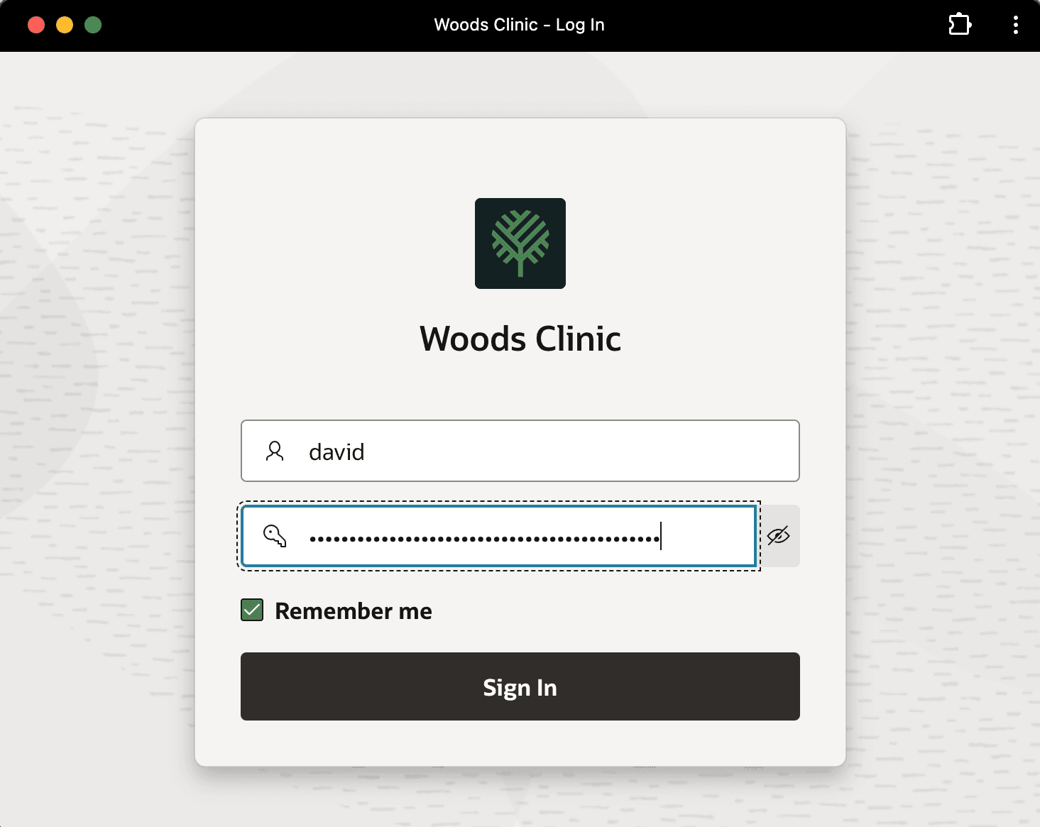 On David's Last Login, He Ticked the Remember Me Checkbox On David's Last Login, He Ticked the Remember Me Checkbox