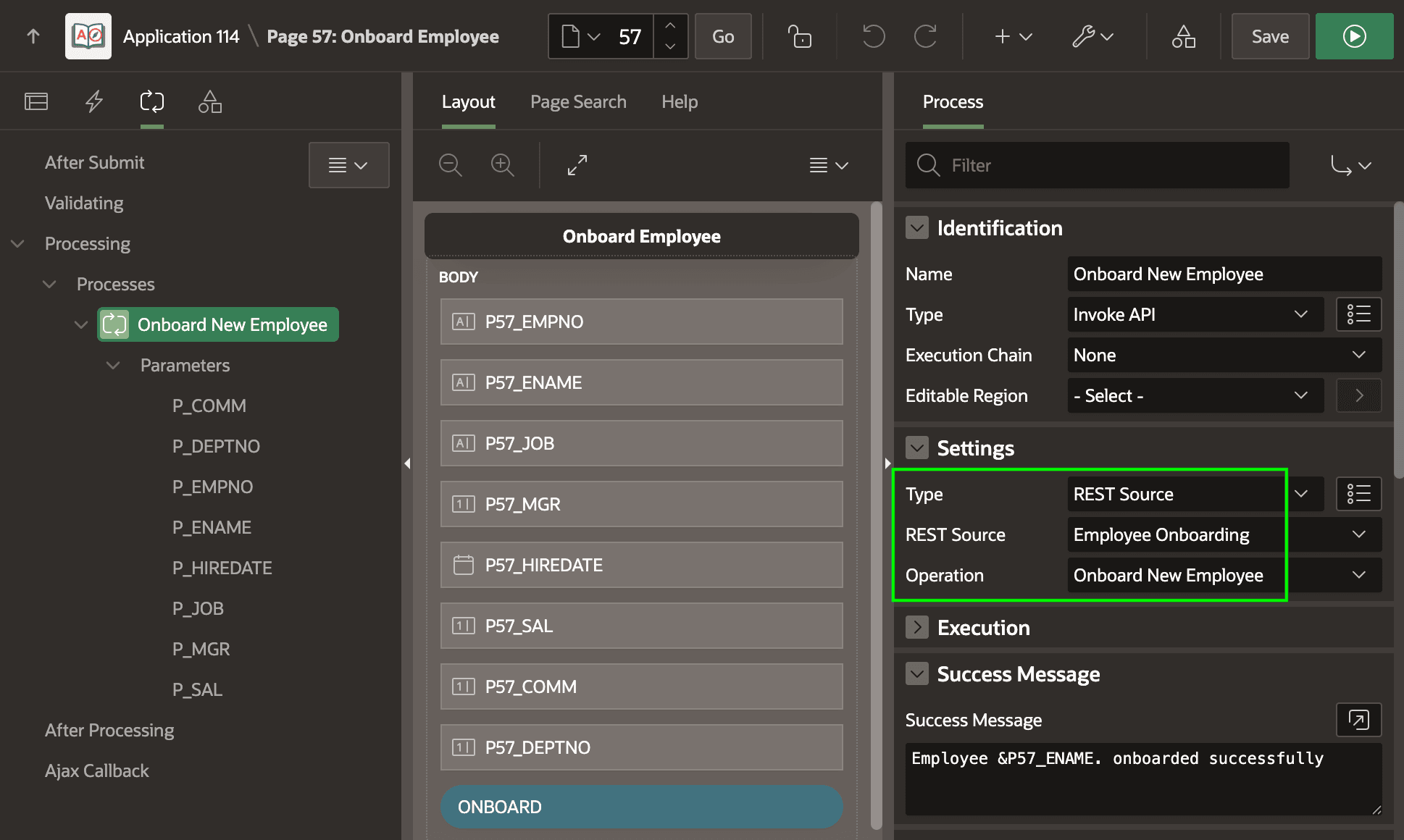 Calling a REST Data Source Operation with Invoke API Page Process Calling a REST Data Source Operation with Invoke API Page Process