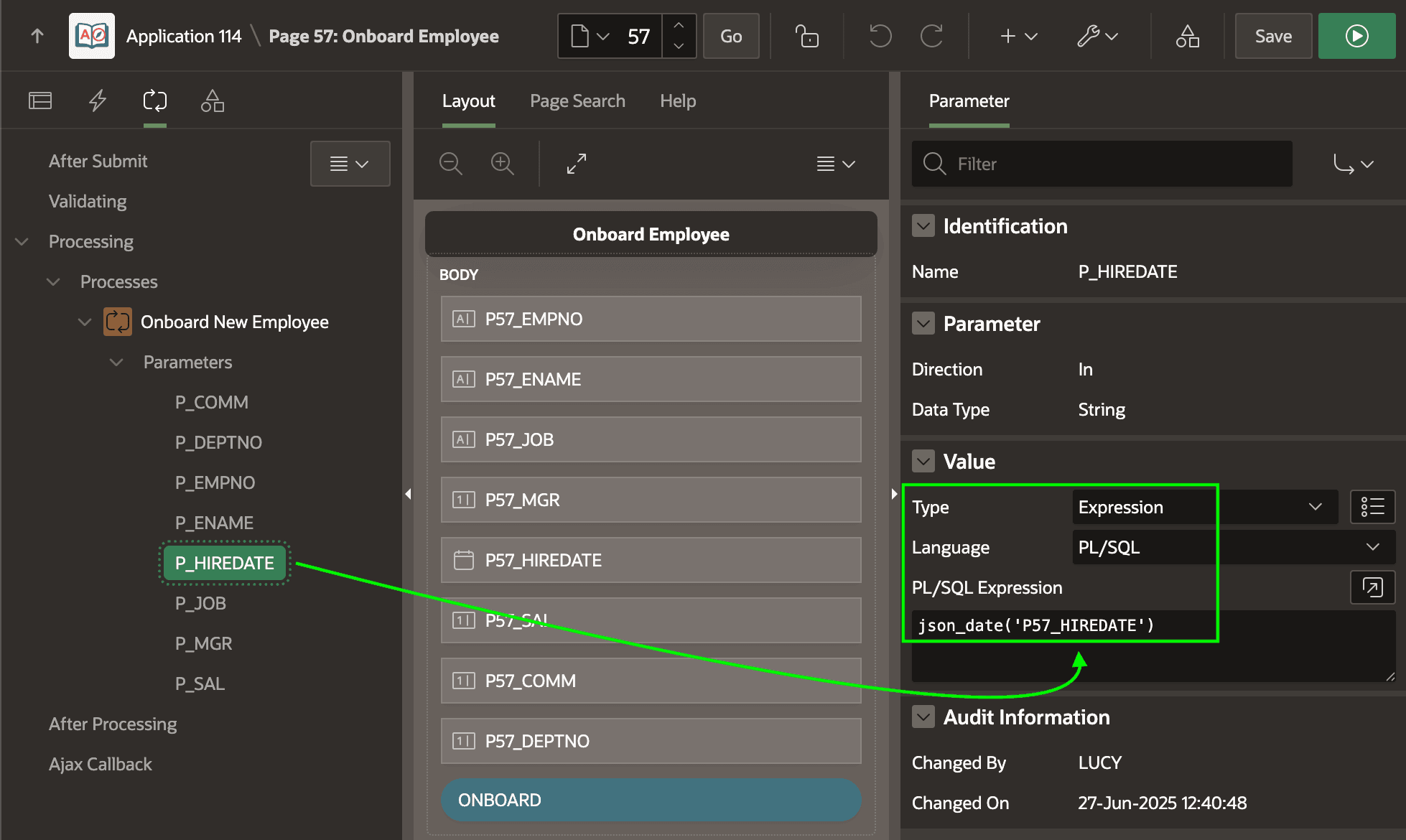Configuring Invoke API Page Process Parameters Configuring Invoke API Page Process Parameters