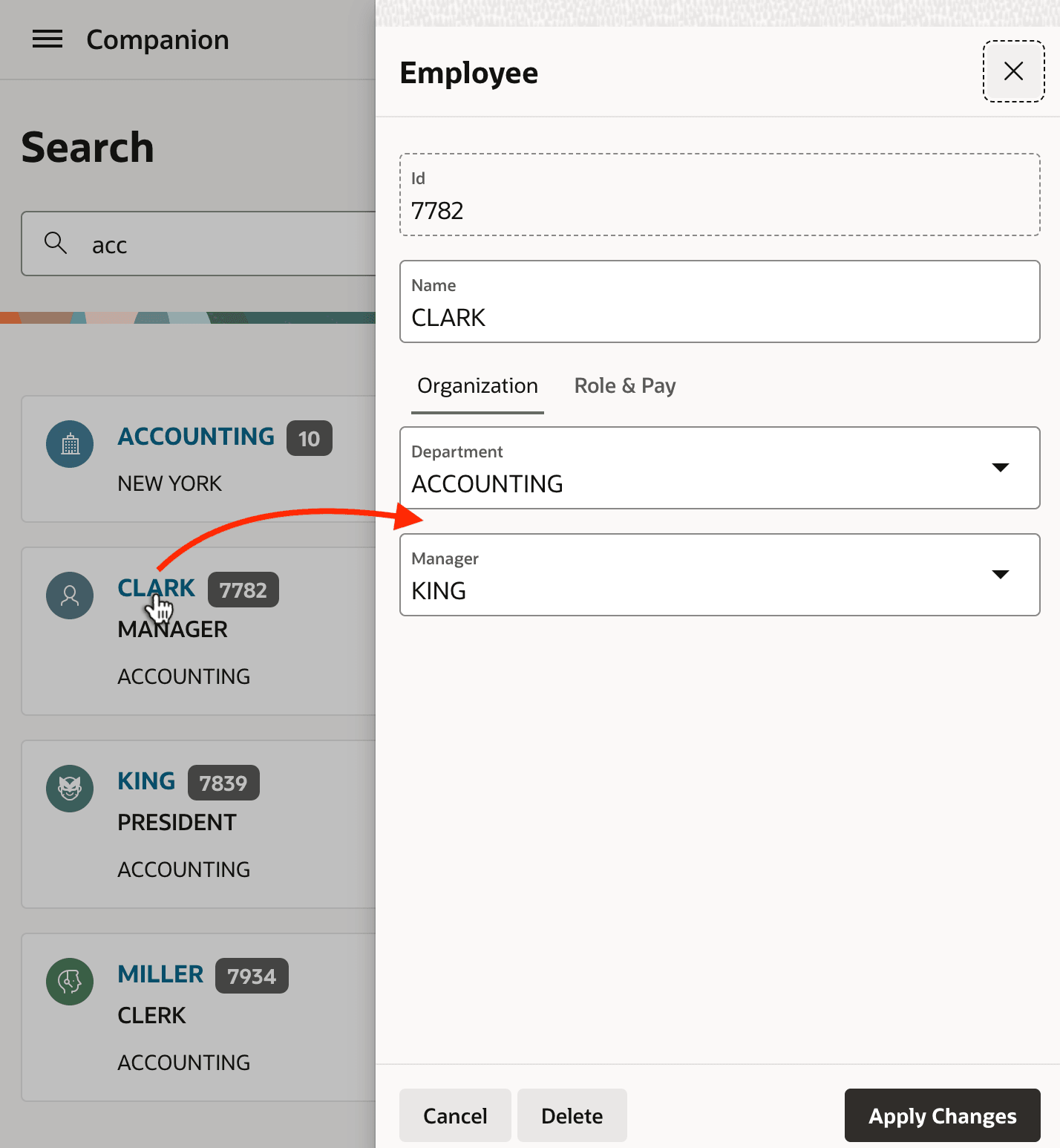 Finding and Drilling Down on Search Results Finding and Drilling Down on Search Results