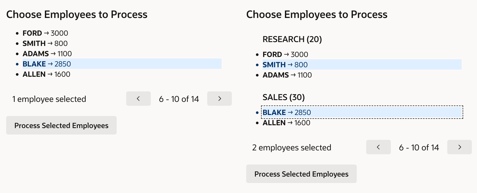 Single & Multiple Selection Showing Entity Title Single & Multiple Selection Showing Entity Title