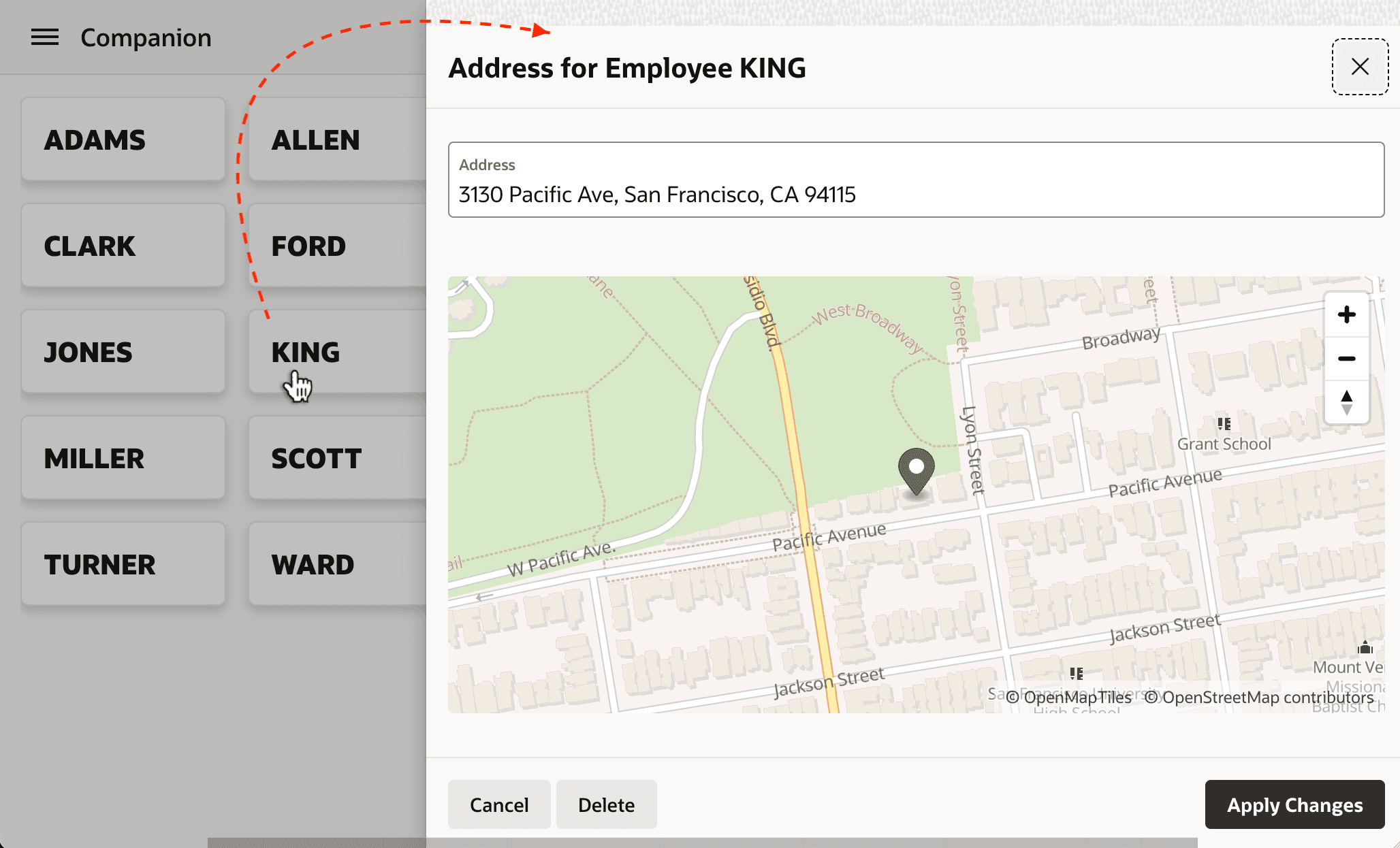Geocoded Address Displays Existing Address On Page Load Geocoded Address Displays Existing Address On Page Load