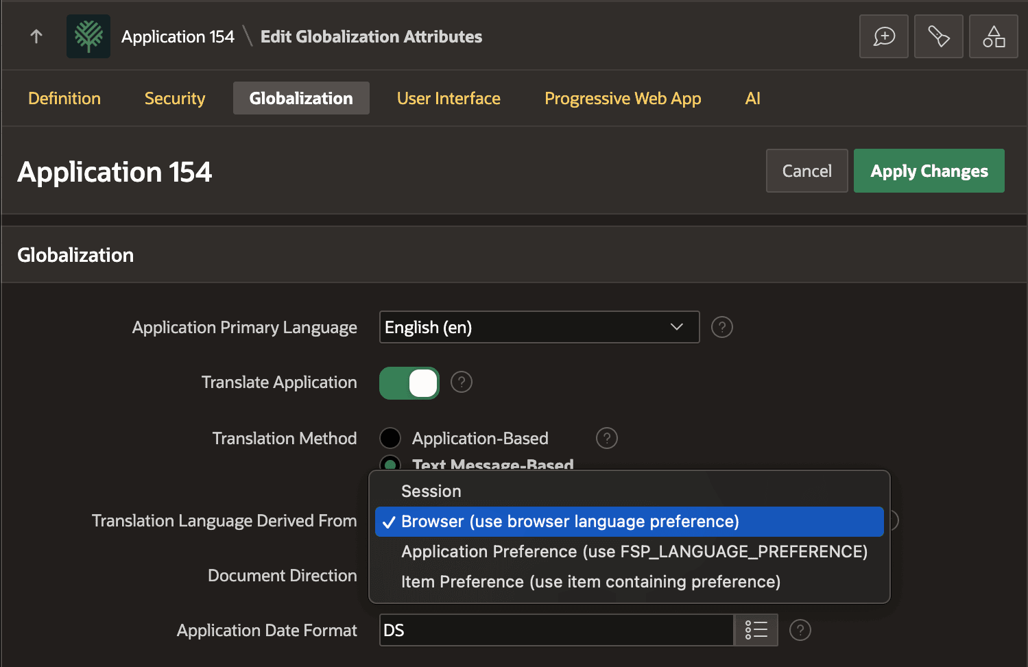 Configuring How Your App Determines the Current User's Language