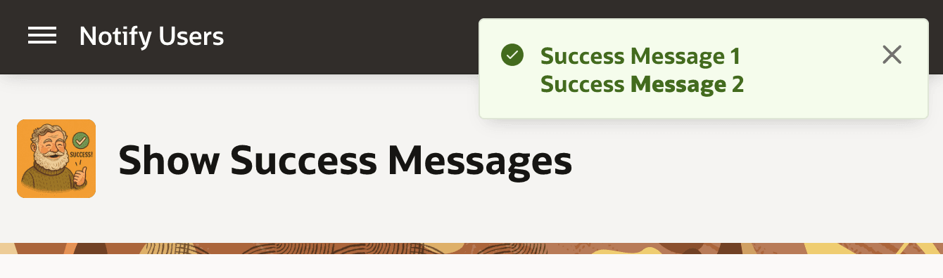 Messages Can Include HTML Markup Messages Can Include HTML Markup
