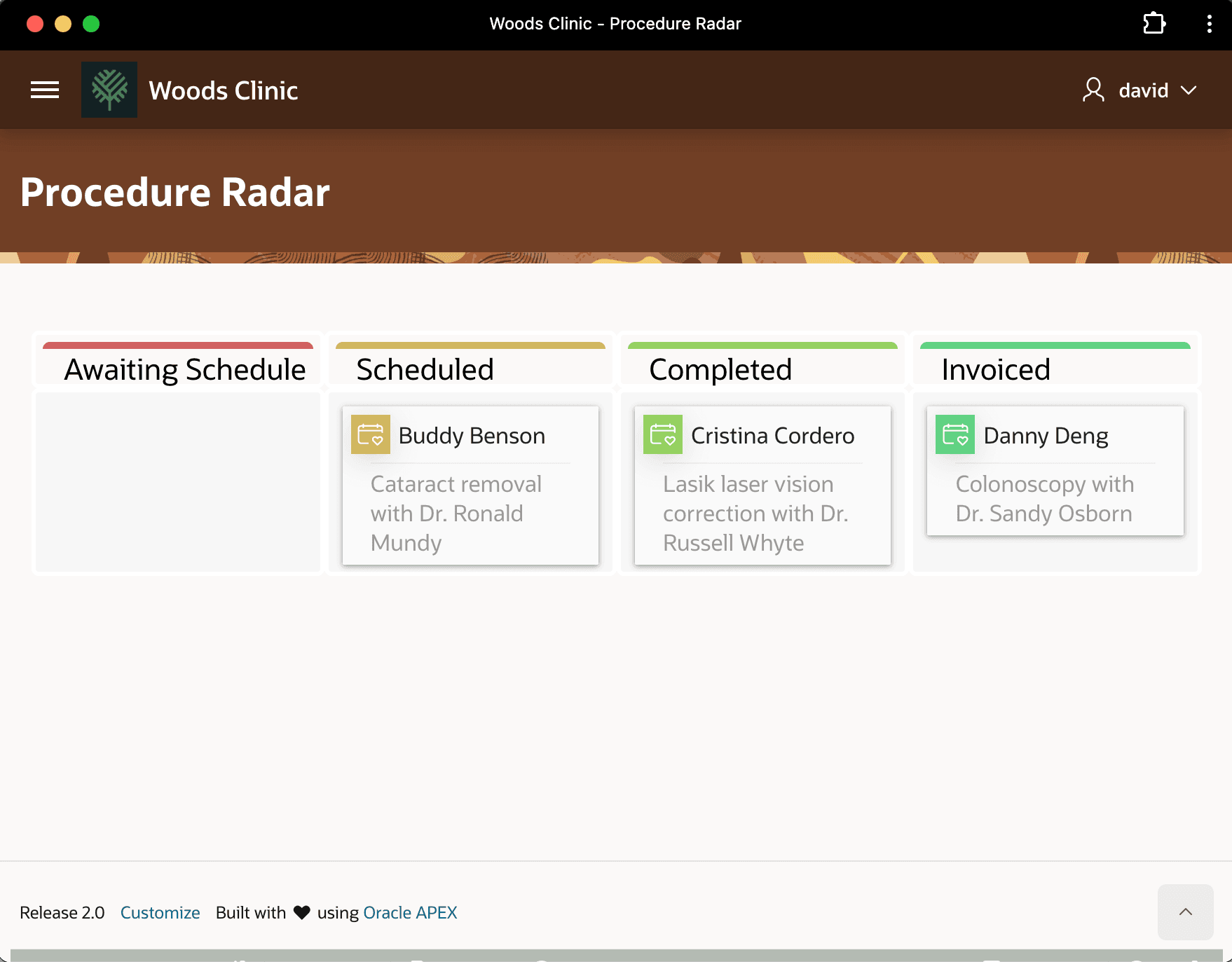 Progress of Danny Deng's Procedure on Kanban Board Progress of Danny Deng's Procedure on Kanban Board