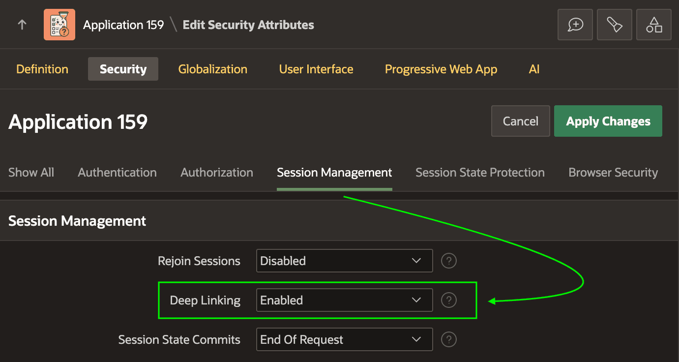 Enabling Deep Linking so User's Click Can Directly Link to Page