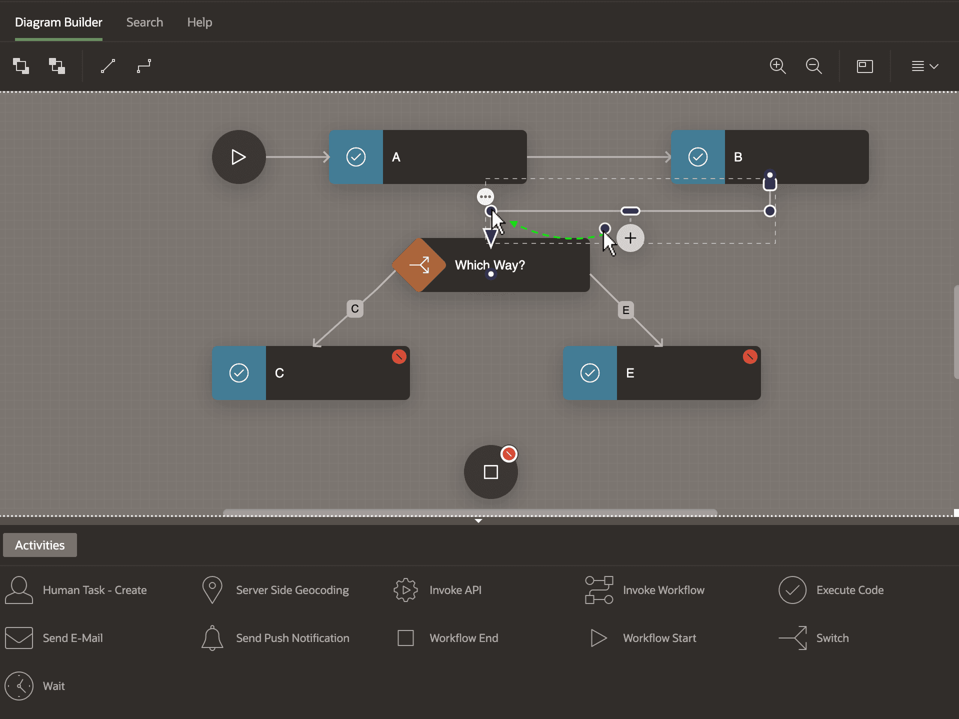 Add Additional Elbow Dots and Reposition Them to Create Any Routing