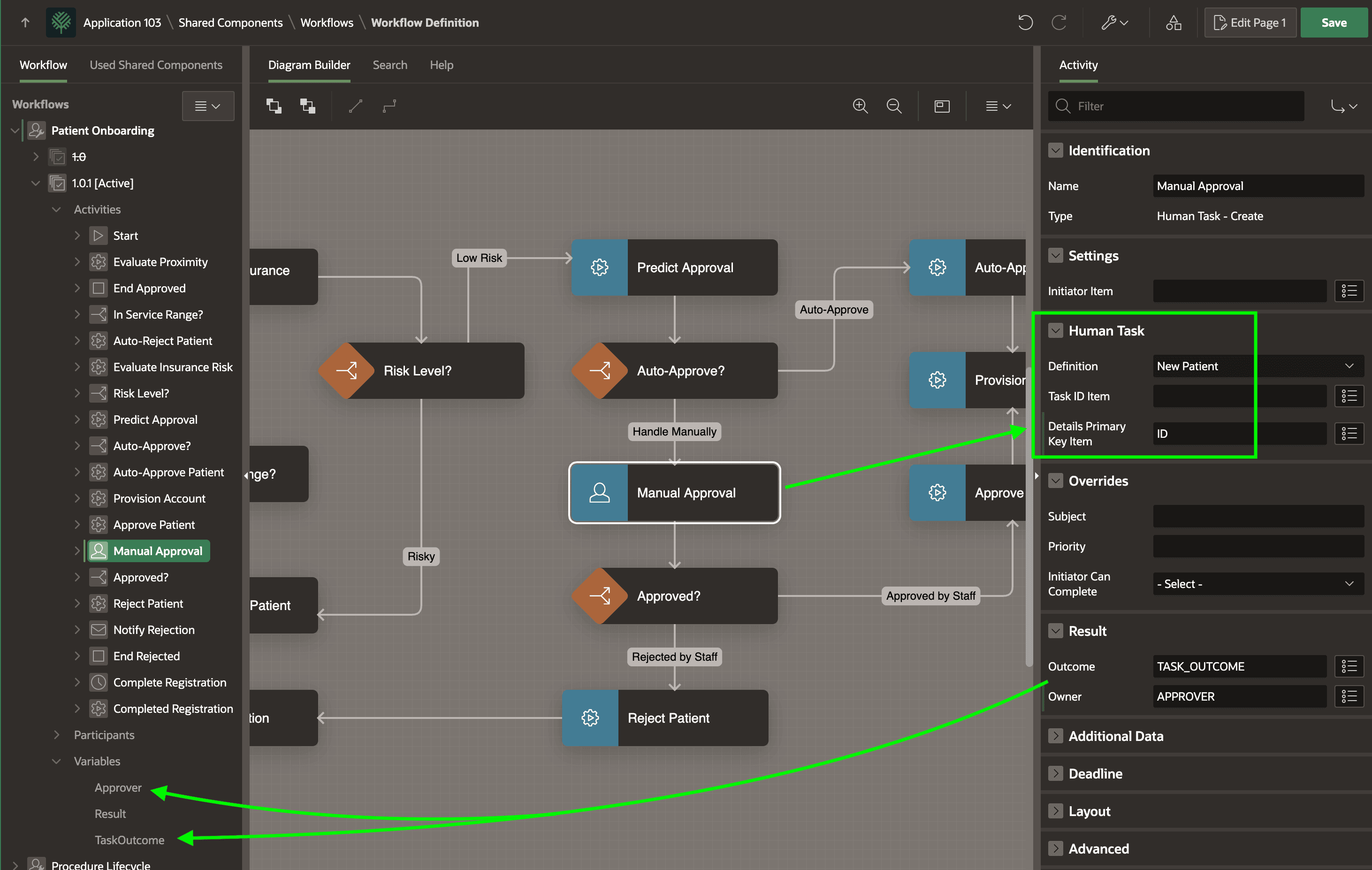 Using Human Task Create Activity to Wait for Approval Using Human Task Create Activity to Wait for Approval