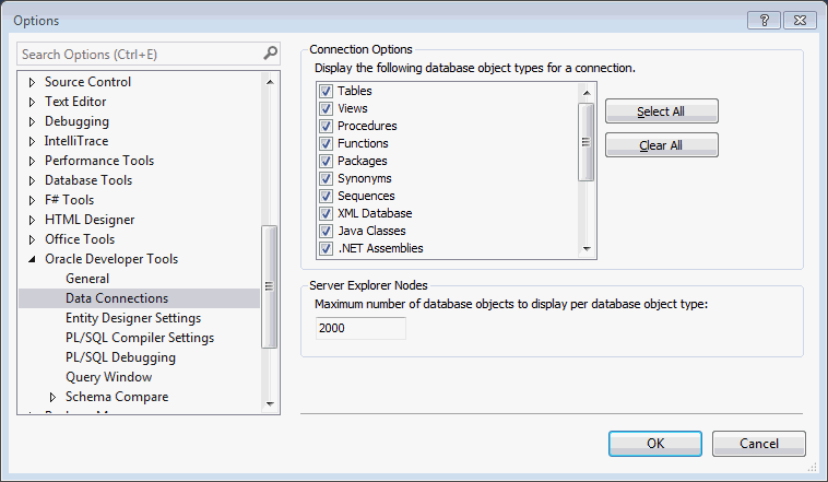 Description of serverexploreroptions.gif follows