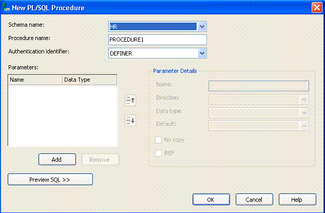 Description of storedproc_designer1.gif follows