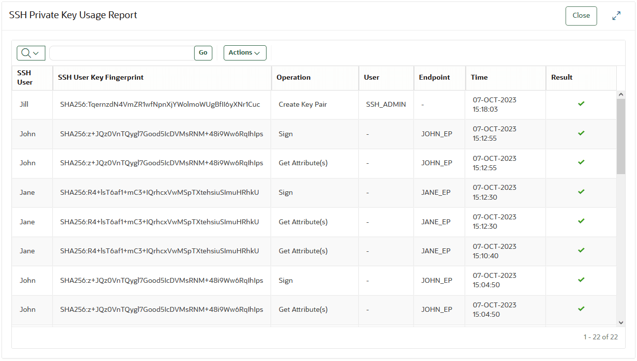 Description of 217_okv_ssh_private_key_-usage_report.png follows Description of 217_okv_ssh_private_key_-usage_report.png follows