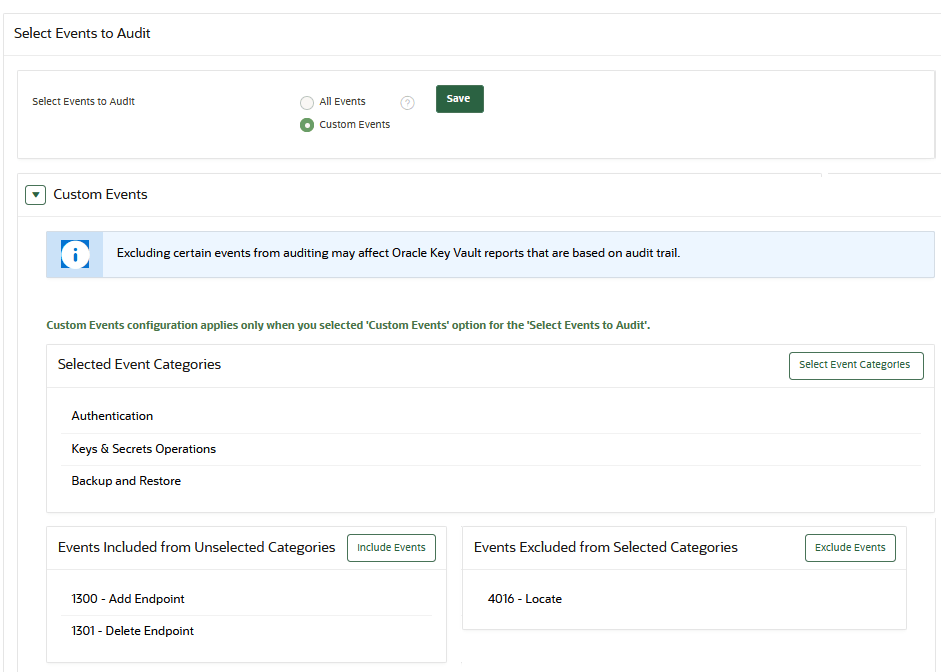 Description of select-custom-audit-events-customization.png follows Description of select-custom-audit-events-customization.png follows