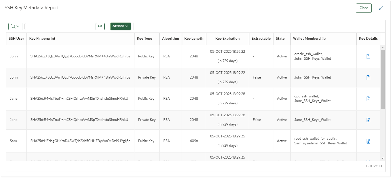 Description of 217_okv_ssh_key_metadata_report.png follows