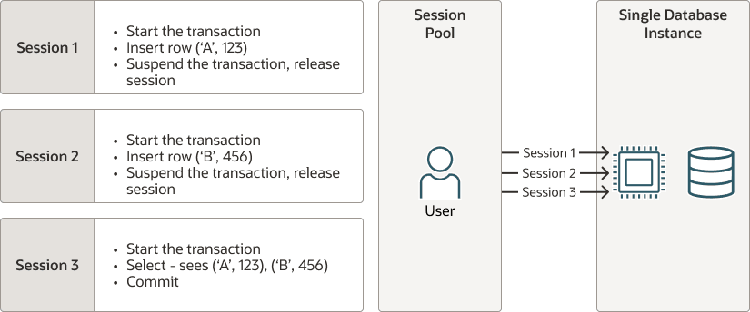 Multiplexing Transactions across Sessions on a Single-instance Deployment Multiplexing Transactions across Sessions on a Single-instance Deployment