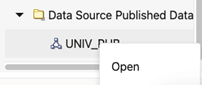 Open an RDF Dataset Definition