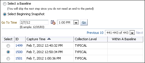 Description of awr_snapshot2_begin2.gif follows Description of awr_snapshot2_begin2.gif follows