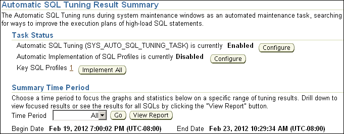 Description of sql_tuning_auto_result.gif follows Description of sql_tuning_auto_result.gif follows