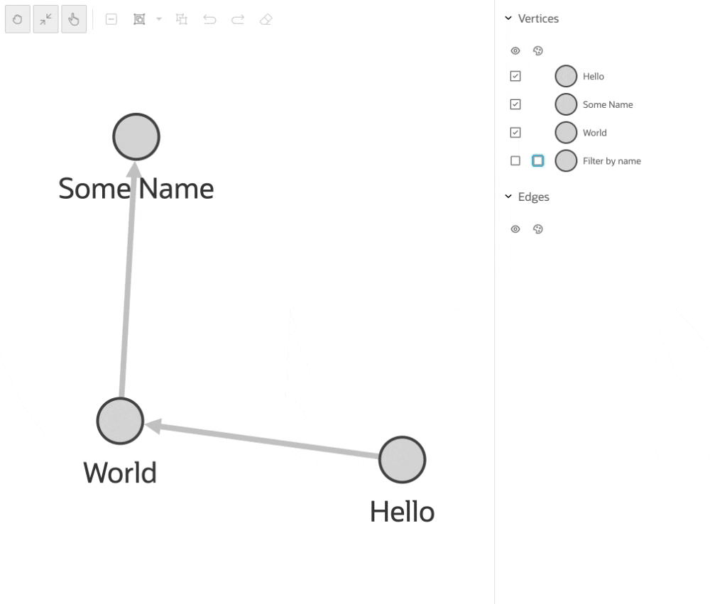 Filter Size Graph Visualization Filter Size Graph Visualization