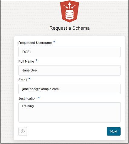 Request a Schema Page