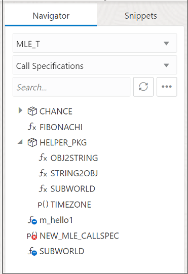 Description of call_spec_navigator.png follows