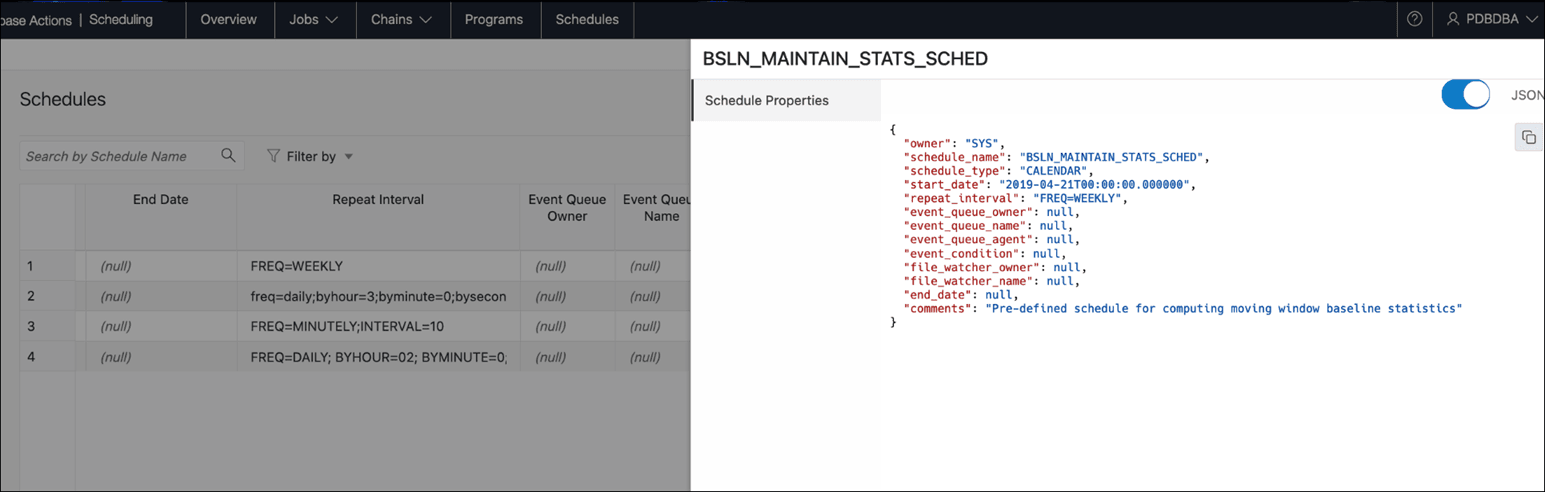Description of schedules_page.png follows