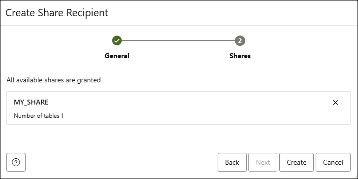 Description of create-share-recipients-shares-tab.png follows