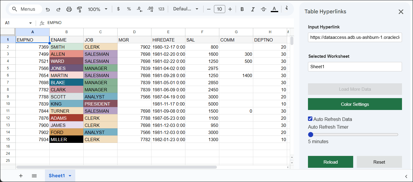 Description of enable-color-googlesheets.png follows
