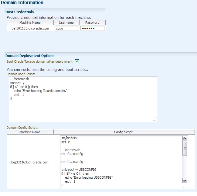 Domain Deployment Options