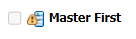 Master First option in WebLogic Embedded LDAP settings is unchecked.